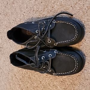 Children's Place Toddler Size 12 Brown Lace Up Dress Shoes